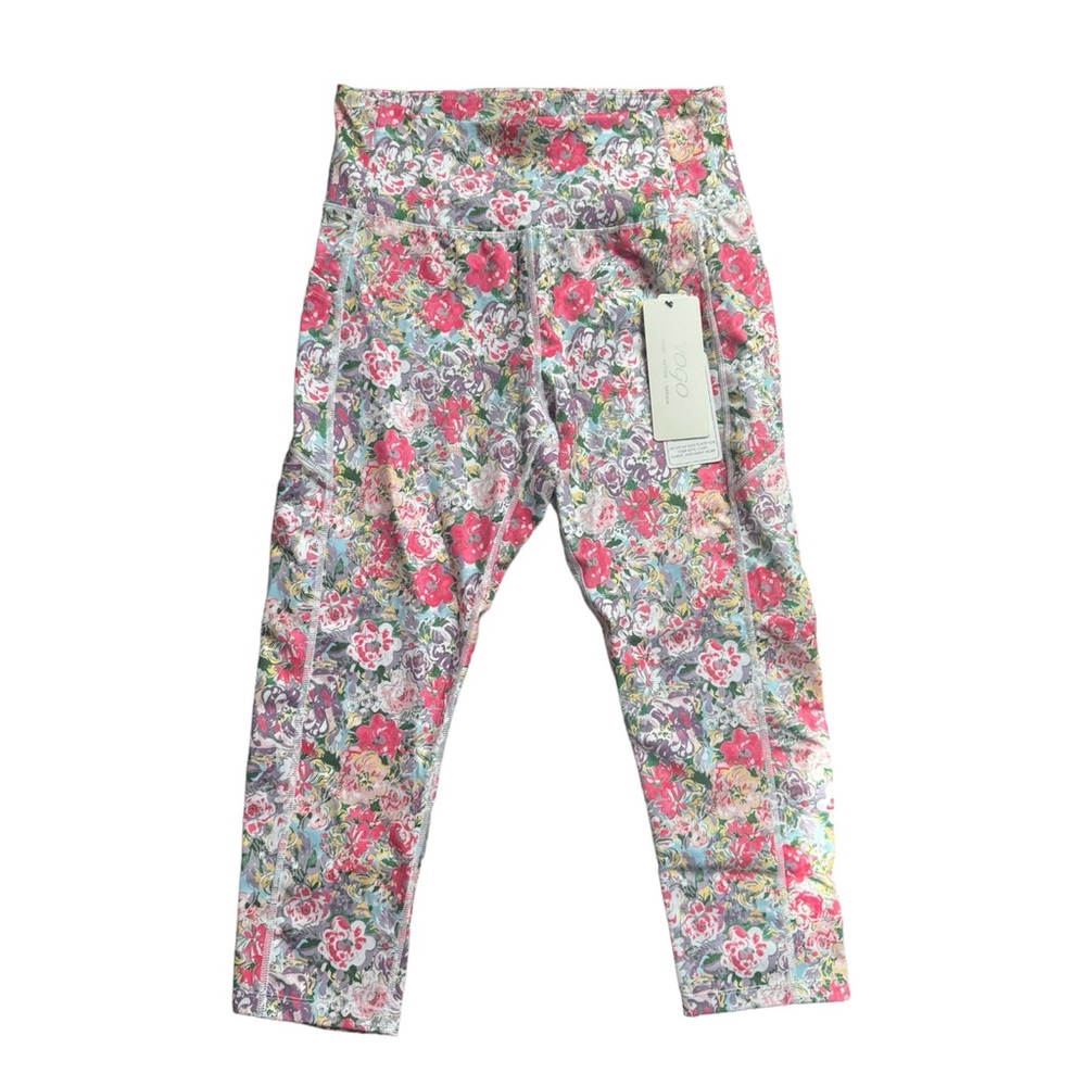 Floral Pastel VOGO Leggings NWT